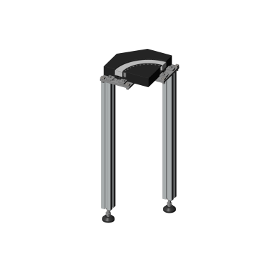 偏转模块90°滚动Umlenkmodul 90° Rollend