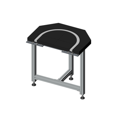 偏转模块 180° 固定 Umlenkmodul 180° Fest