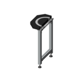 偏转模块180°滚动 Umlenkmodul 180° Rollend