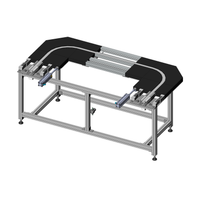 链条张紧模块2×90°滚动Kettenspannmodul 2×90° Rollend