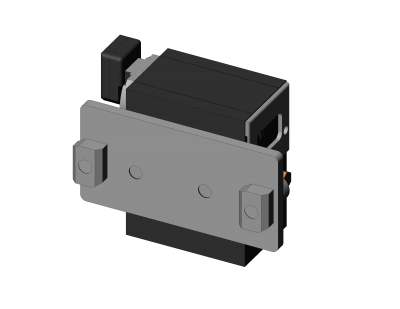 停止模块受阻Anhaltemodul Gedämpft