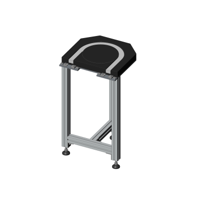 偏转模块180°旋转Umlenkmodul 180° Drehend