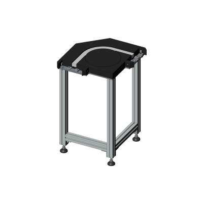 偏转模块90°旋转D323Umlenkmodul 90° Drehend D323